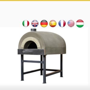 MAM Peć na drva za pizzu – kapacitet 5 pizza