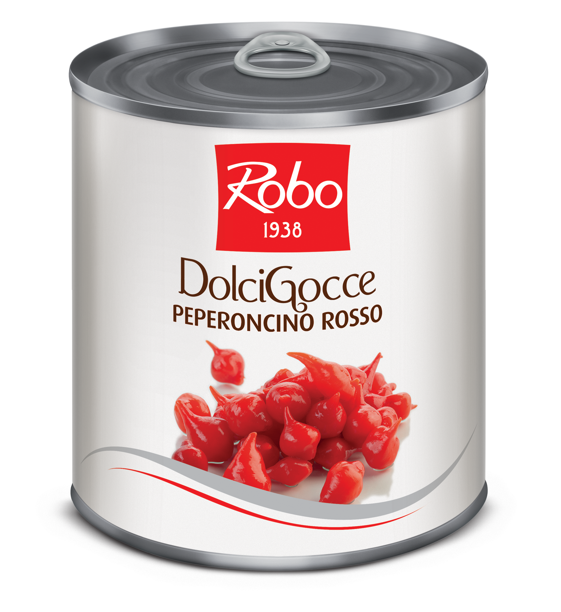 Robo DolciGocce Peperoncino Giallo – Crvene papričice u salamuri (konzerva)