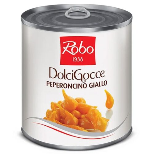 Robo DolciGocce Peperoncino Giallo – Žute papričice u salamuri (konzerva)